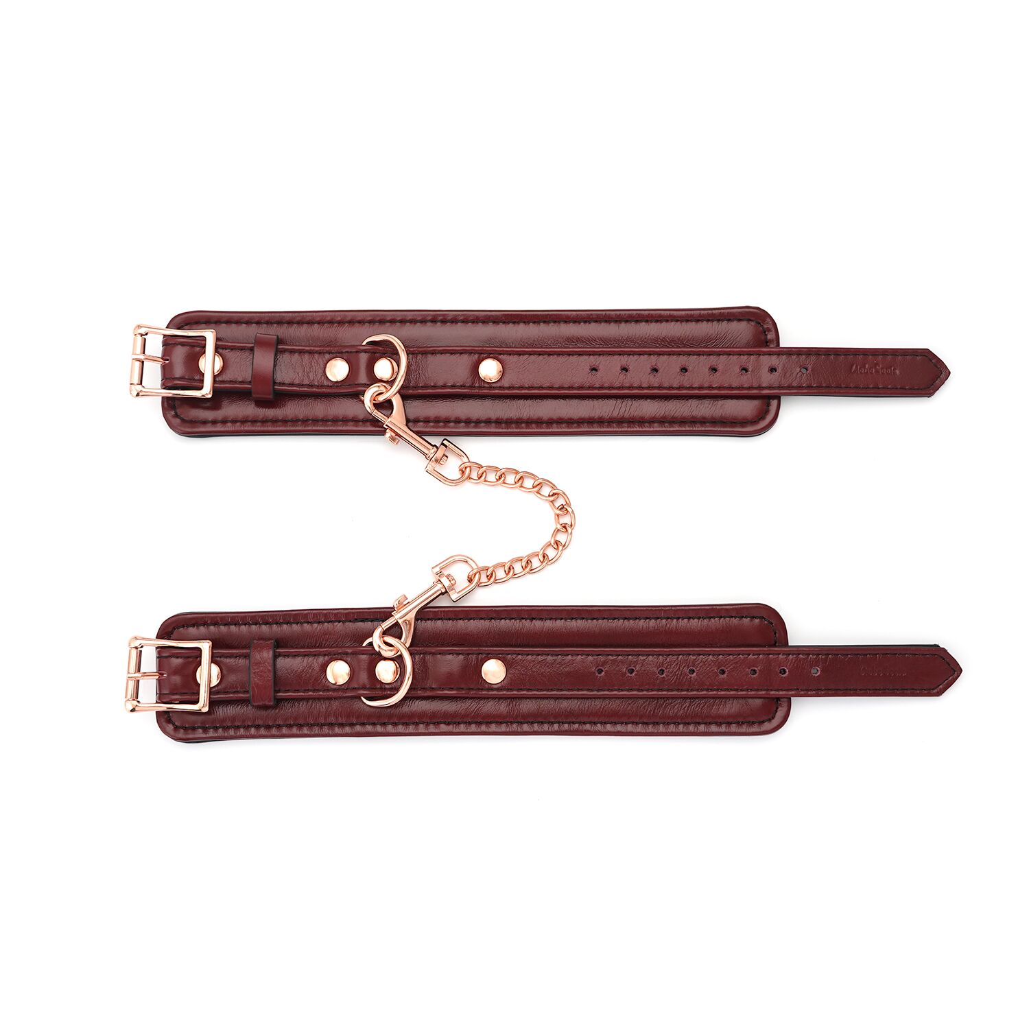   Liebe Seele Wine Red Ankle Cuffs,  -