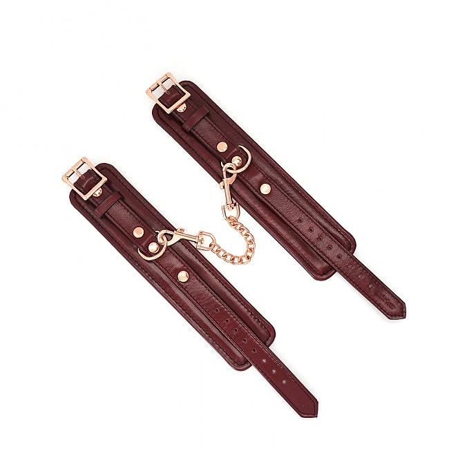   Liebe Seele Wine Red Wrist Cuffs,  -