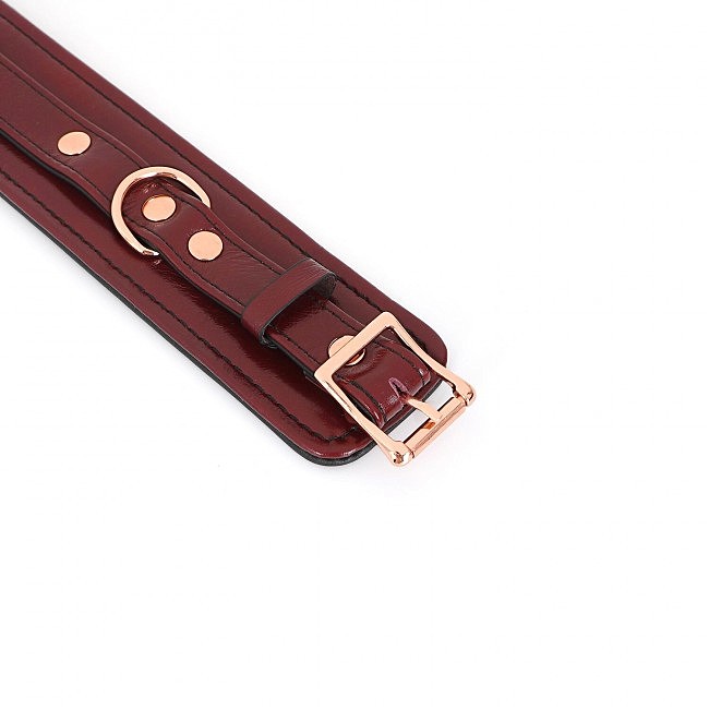   Liebe Seele Wine Red Wrist Cuffs,  -