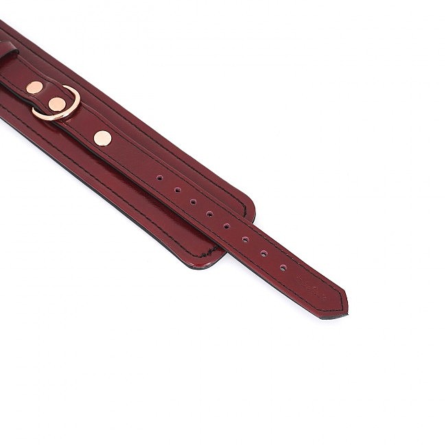   Liebe Seele Wine Red Wrist Cuffs,  -