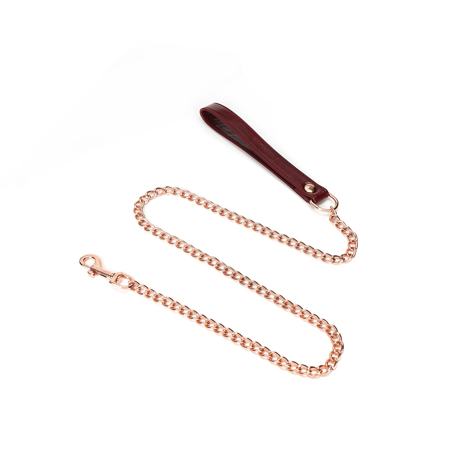     Liebe Seele Wine Red Collar and Leash, 3   