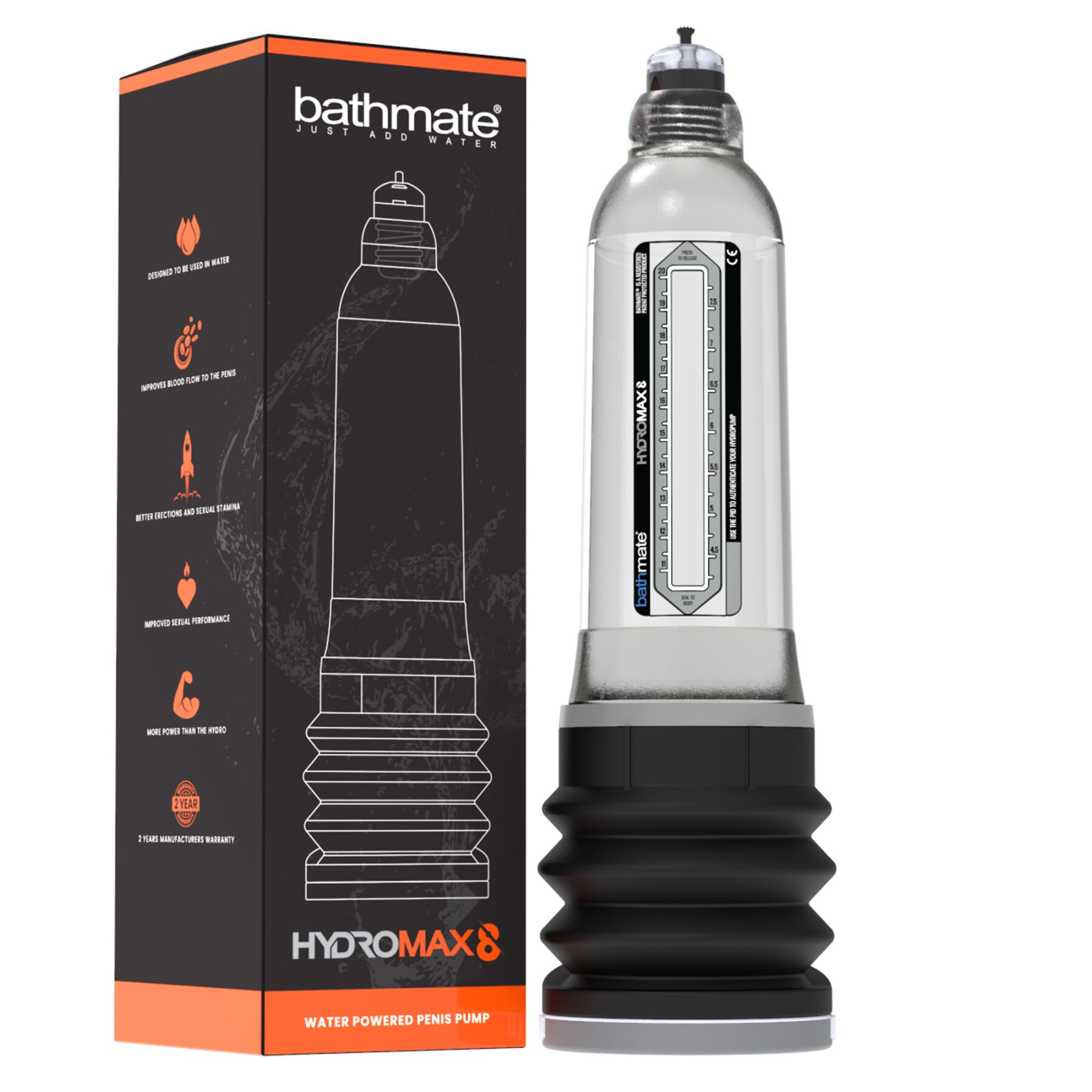  Bathmate Hydromax 8 Clear,     15  20 ,   5,5 