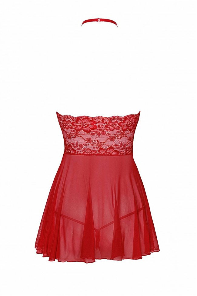  - Kissable Sexy Kiss Babydoll Red
