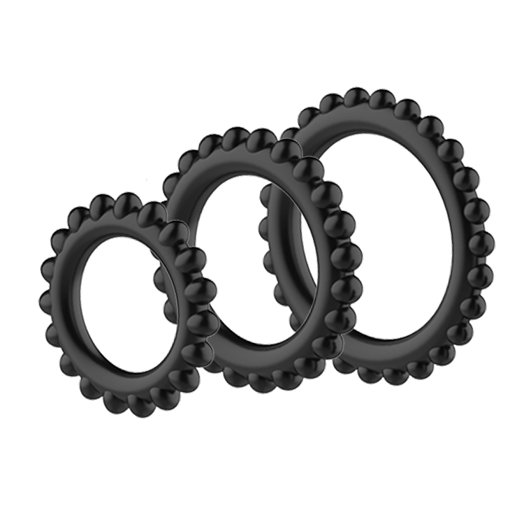     Baile Titan Cock Ring Set Black,  