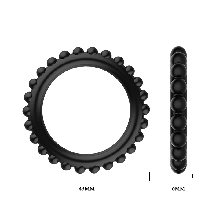     Baile Titan Cock Ring Set Black,  