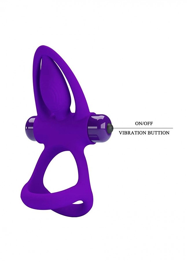    Pretty Love Vibration Cock Ring, 10 vibration functions