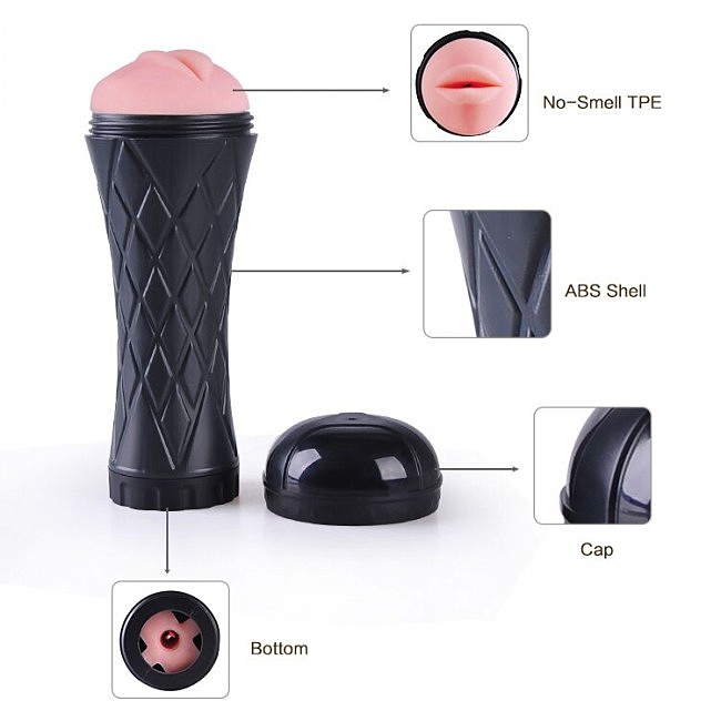 -    Men Powerup Passion Cup Mouth,  , 23,5  9,3 