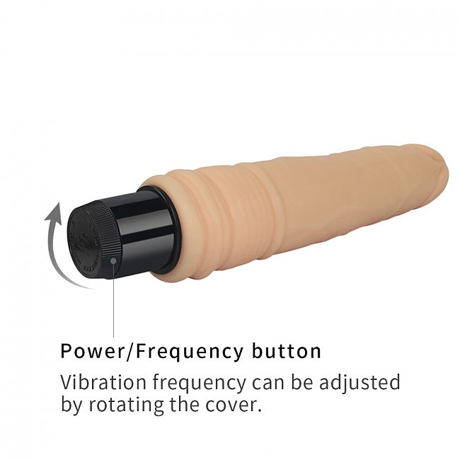   LoveToy Xtreme Feel Vibrator Flesh 7.5, , 20  3,6 