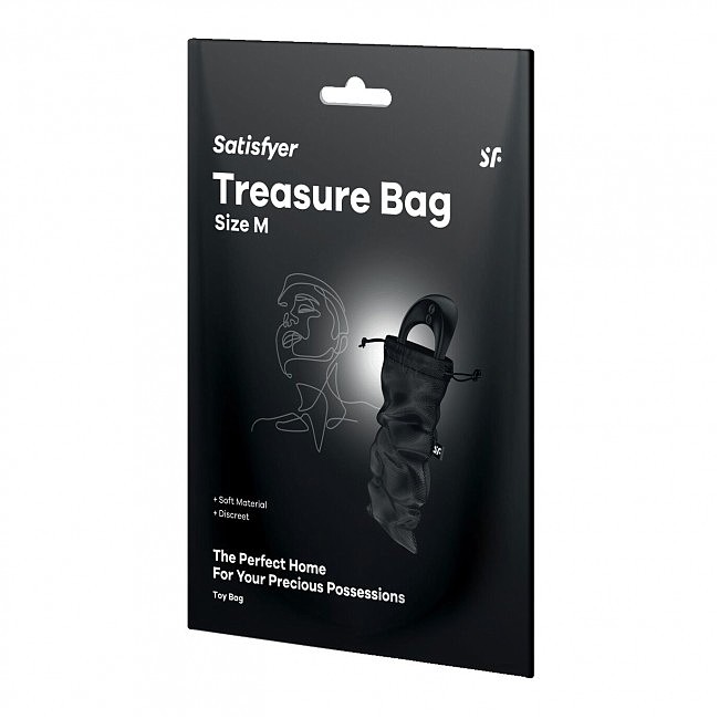     Satisfyer Treasure Bag Black   -