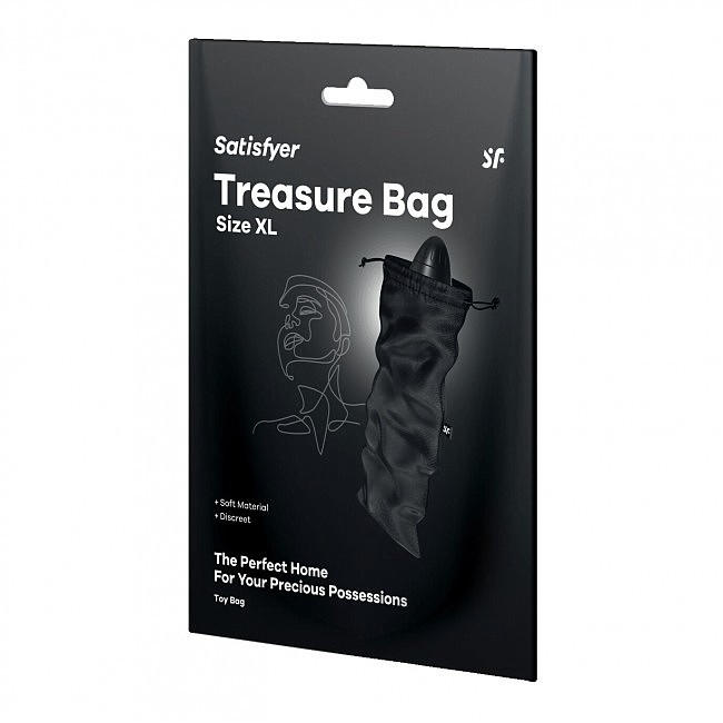     Satisfyer Treasure Bag Black   -