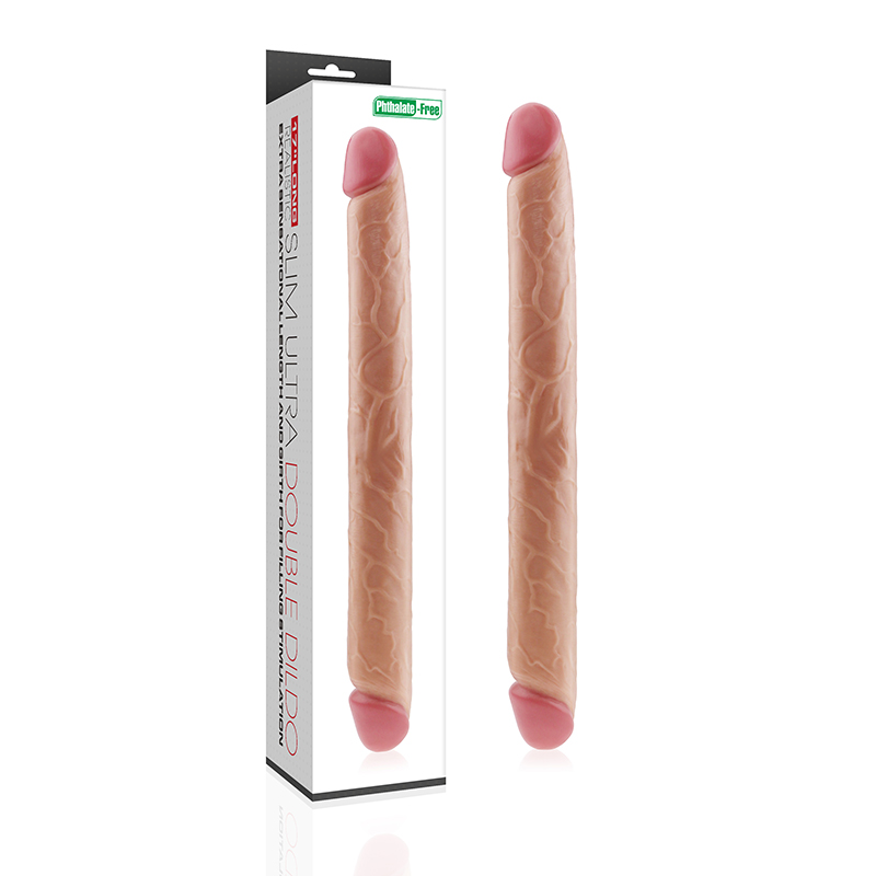   King-Sized Realistic Slim Ultra Double Dildo LoveToy, 45  4,5 