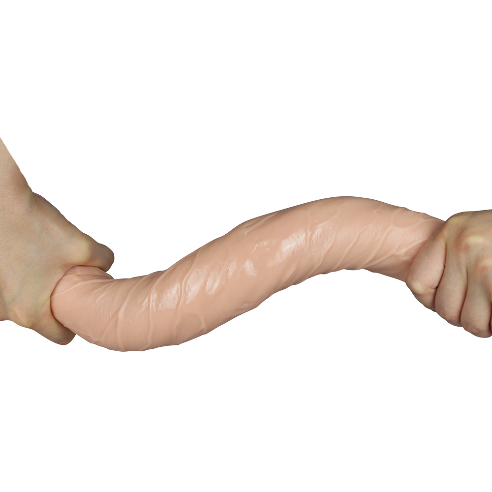   King-Sized Realistic Slim Ultra Double Dildo LoveToy, 45  4,5 