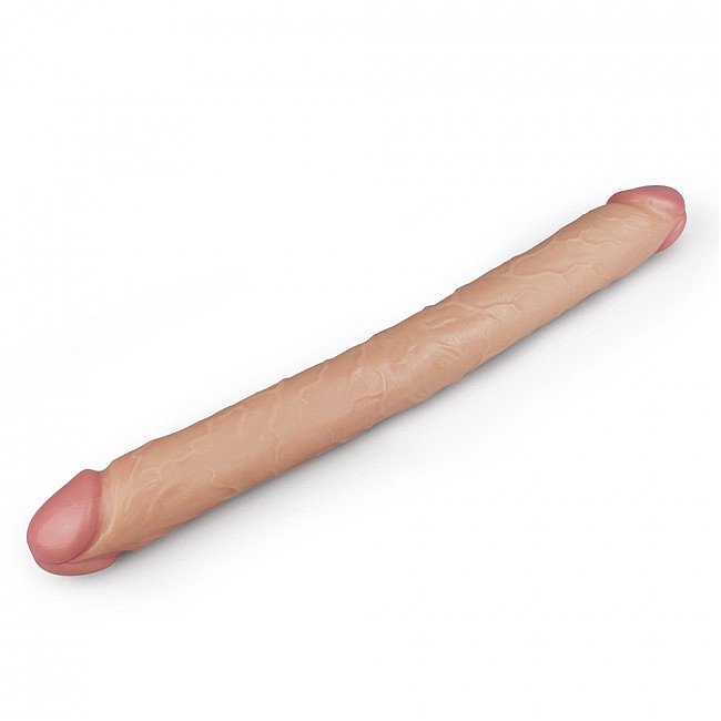   King-Sized Realistic Slim Ultra Double Dildo LoveToy, 45  4,5 