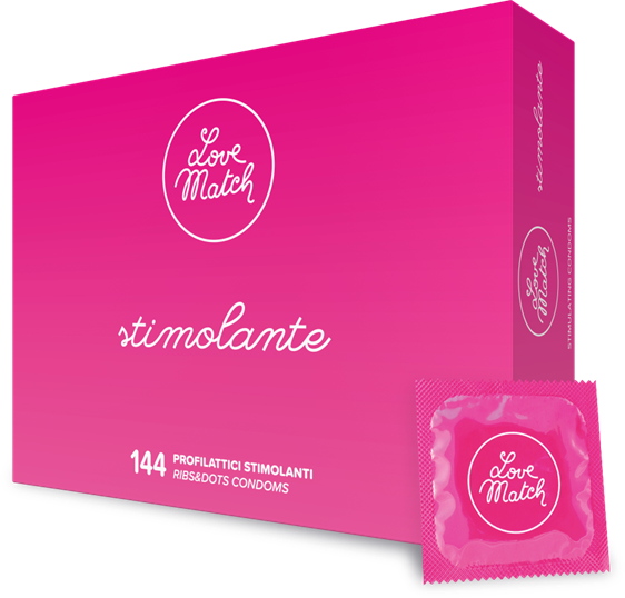    -  Stimolante (Ribs & Dots) Love Match, 1 