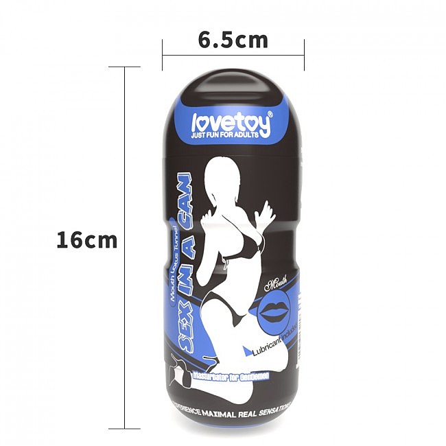-   LoveToy Sex In A Can Mouth Lotus Tunnel, , 16  6,5 