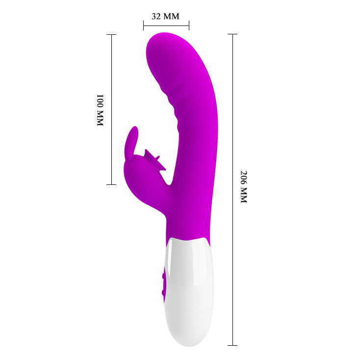 - Pretty Love Serberus Licking Vibrator Purple, 30  , 20,6  3,2 