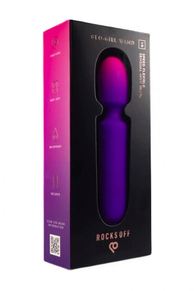   Rocks Off Glo Girl Wand, 10  , 16,9  4 