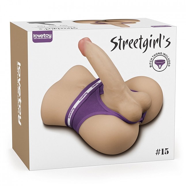       Streetgirls #15 with Bendable Dildo, 24,5 &#215; 22 &#215; 14,5 