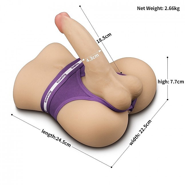       Streetgirls #15 with Bendable Dildo, 24,5 &#215; 22 &#215; 14,5 