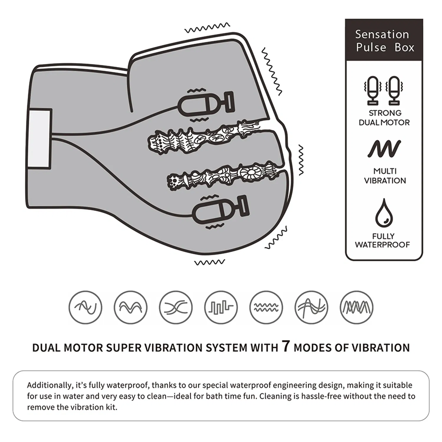  +   Streetgirls 01 Dual Motor Sensation Pulse, 18  18,5  14 