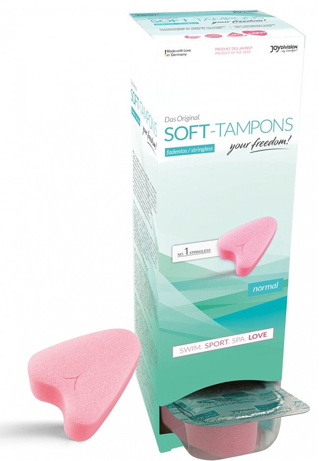    JoyDivision Soft-Tampons Normal, 10 