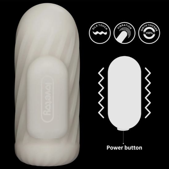  — Knights Ring Vibrating Dual Purpose Sleeve-Spiral
