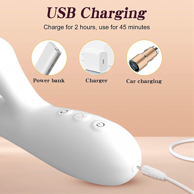 - Boys of Toys Silicone Vibrator 3 rotating + 7 sucking functions, 23,5  3,5 