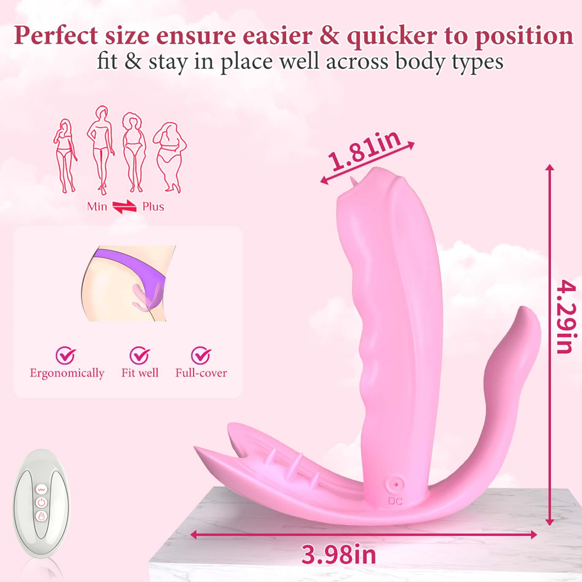 - Boys of Toys Silicone Vibrator 7 vibration modes, Heating + APP, 10,9 &#215; 4,6 &#215; 10,1 