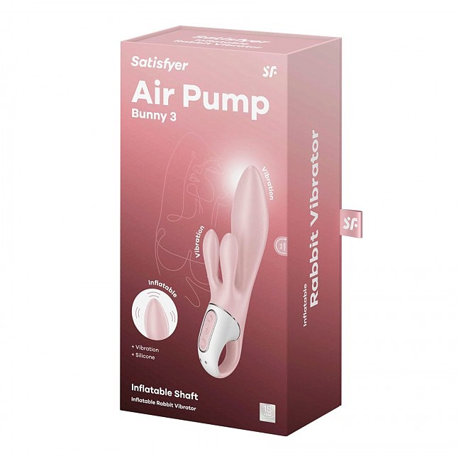 -    Satisfyer Air Pump Bunny 3, , 21  4 