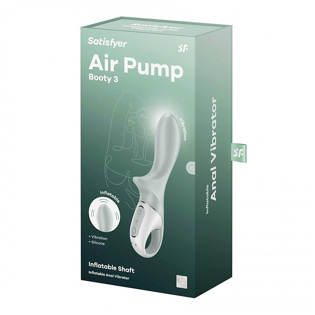   Satisfyer Air Pump Booty 3,   + 12  , 19  3,6-4,1 