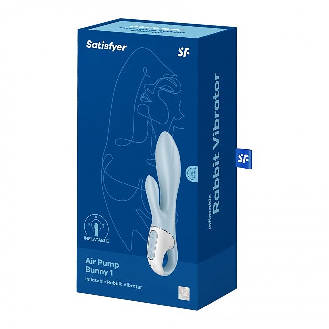 -  Satisfyer Air Pump Bunny 1, 12  , 20,6  3,1 