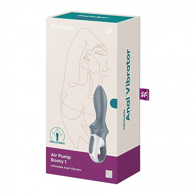    Satisfyer Air Pump Booty 1,  , 18,7  3,6 