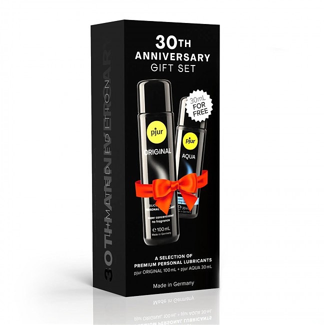    pjur 30th Anniversary Gift Set: Original 100   Aqua 30 