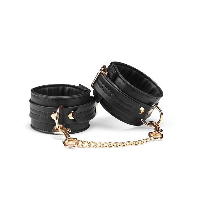    Liebe Seele Black Organosilicon Anklecuffs, 