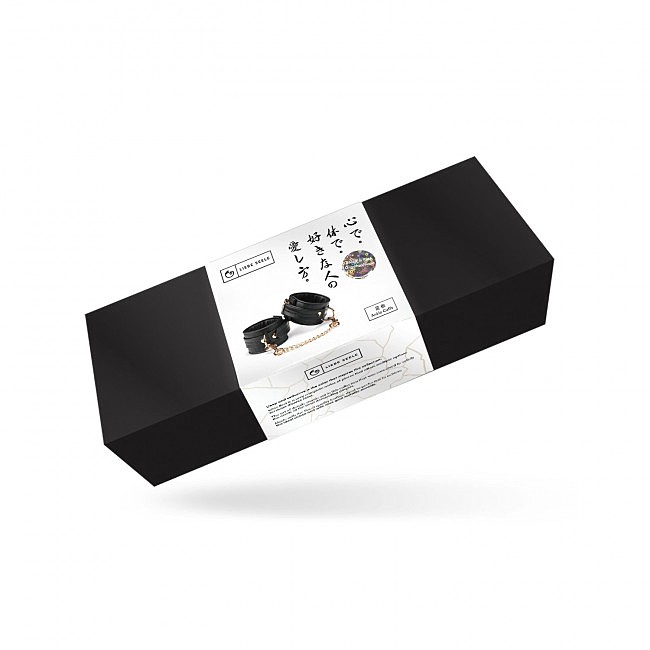    Liebe Seele Black Organosilicon Anklecuffs, 