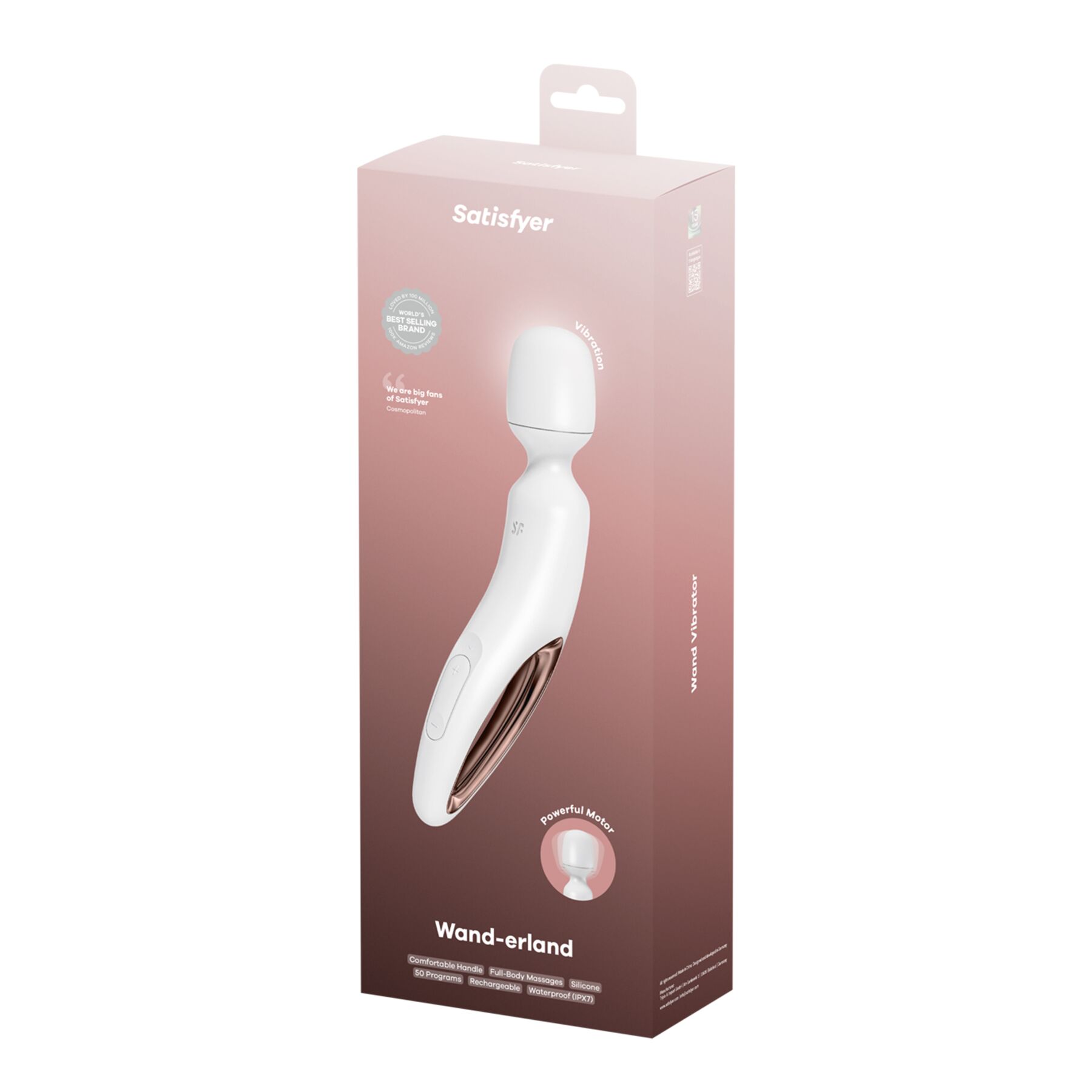  Satisfyer Wand-erland White/Rosegold, 50  , 30  5,4 