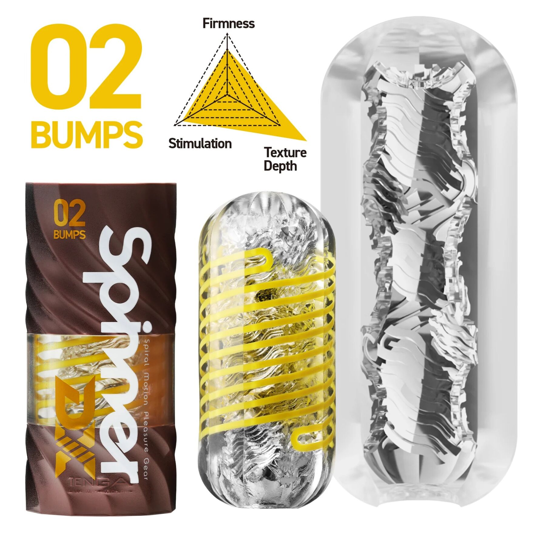 Tenga Spinner DX 03 Steps, -,  , 12,5  5 