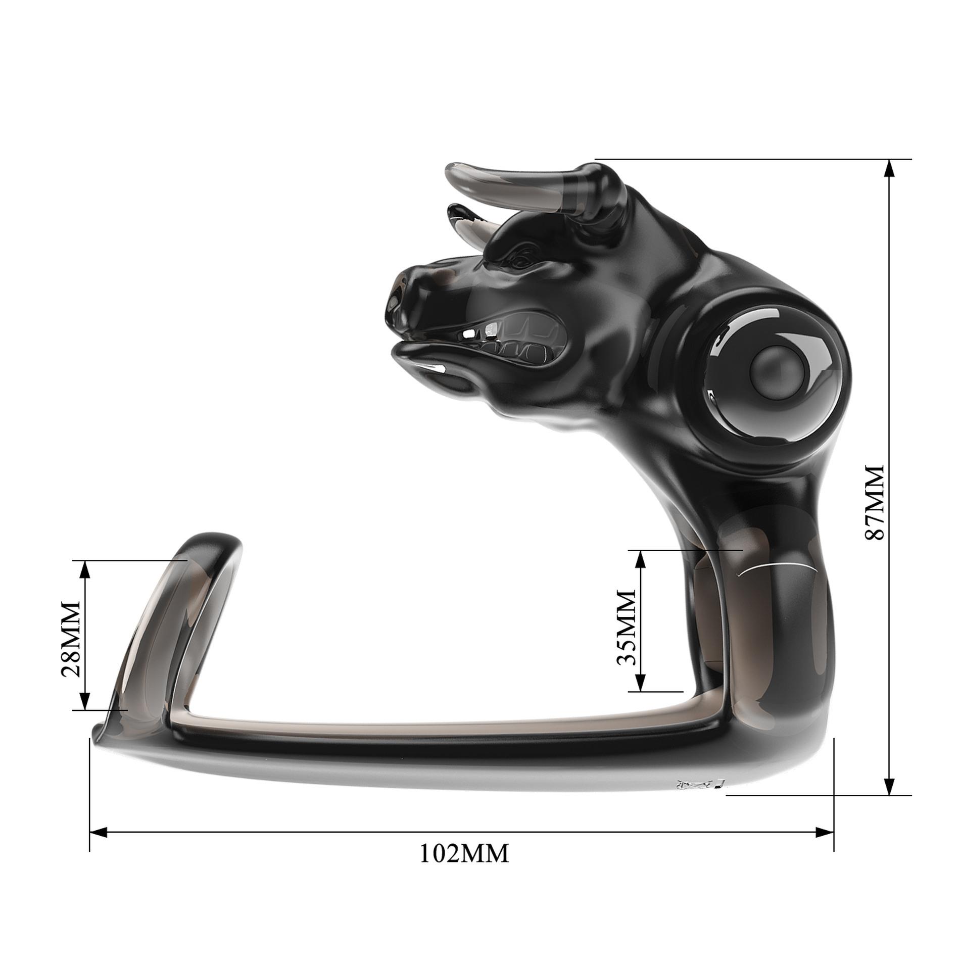  -   Pretty Love Bull Warrior Black, 10  