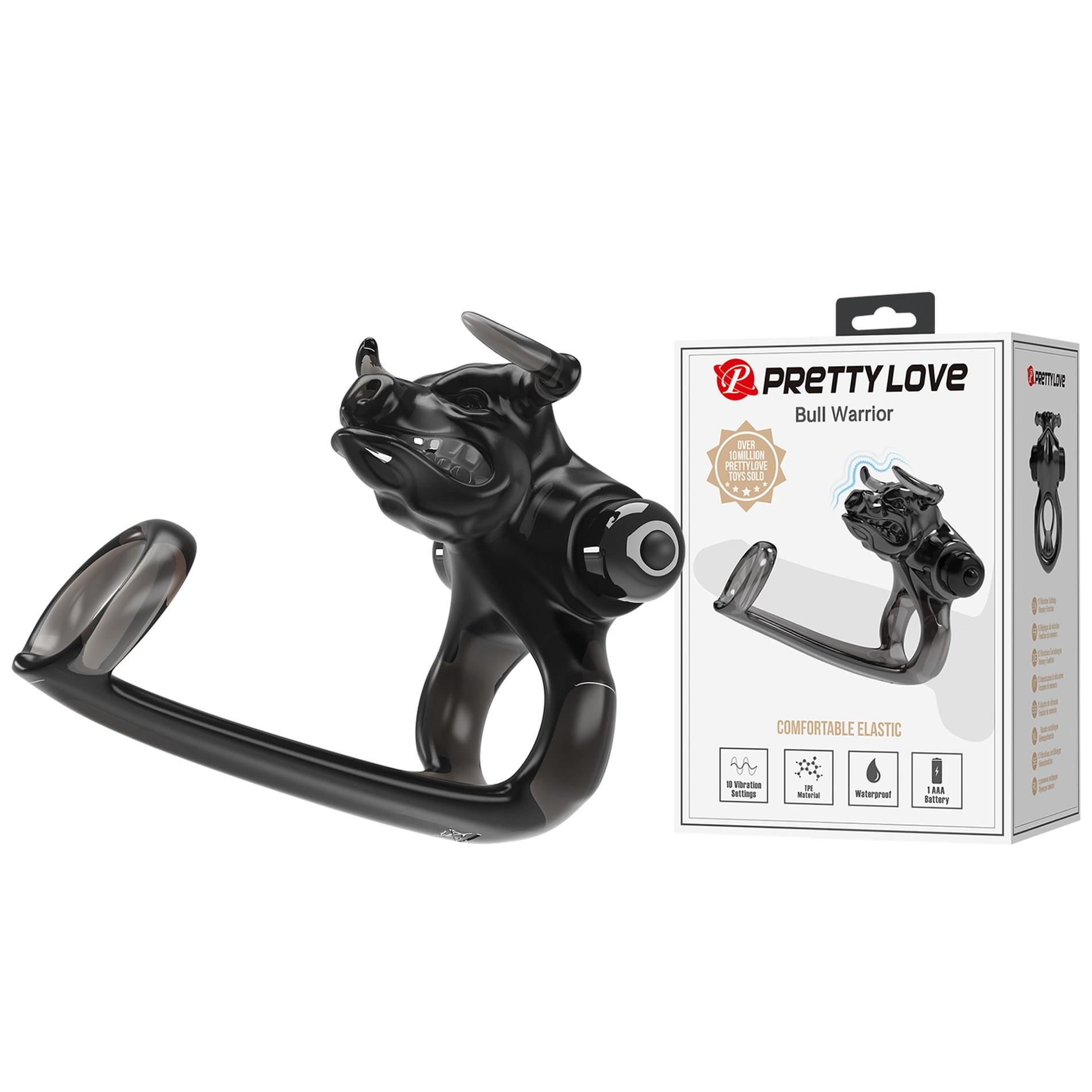  -   Pretty Love Bull Warrior Black, 10  