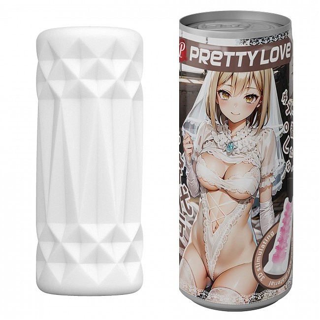      retty Love Pop-Top Can Masturbator White, 11  4,5 