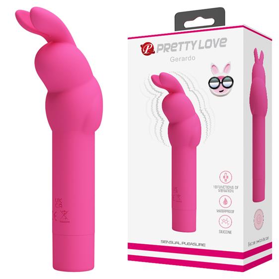       Pretty Love Gerardo Vibrator Pink, 13,6  3,2 