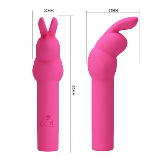       Pretty Love Gerardo Vibrator Pink, 13,6  3,2 
