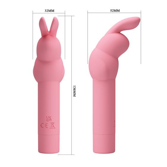     Pretty Love Gerardo Vibrator Light Pink, 10  , 13,6  3,2 