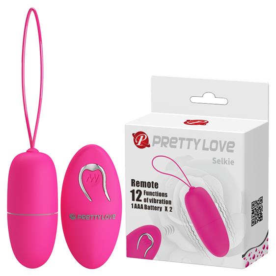  Pretty Love Selkie Vibrating Egg Pink,   , 6,9  3 