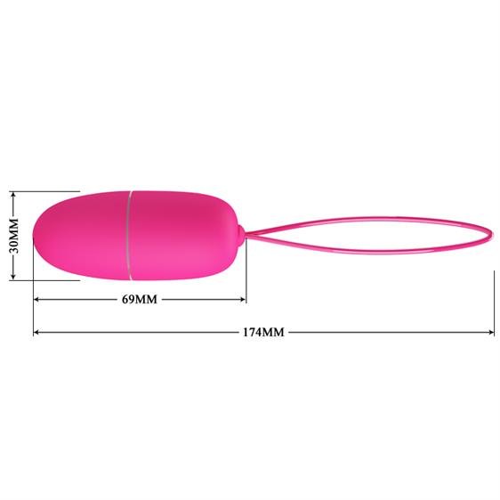  Pretty Love Selkie Vibrating Egg Pink,   , 6,9  3 