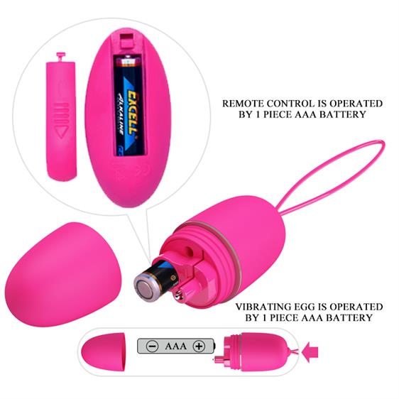  Pretty Love Selkie Vibrating Egg Pink,   , 6,9  3 