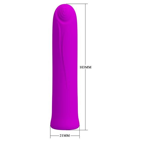   Pretty Love Curtis Vibrator Purple, 12  , 10,3  2,1 