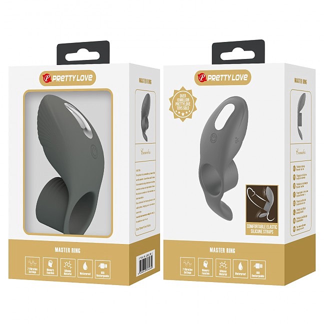   Master Ring Cock Ring Black   , 11  3 
