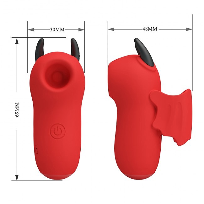     Pretty Love Magic Devil Stimulator Red, 6,9  3 
