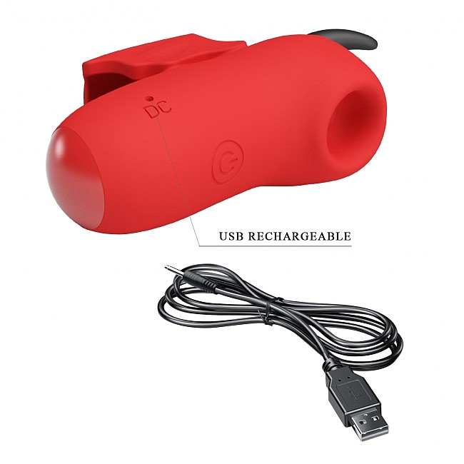     Pretty Love Magic Devil Stimulator Red, 6,9  3 